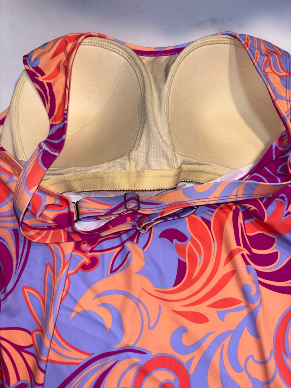 AmberNoon II by Dr. Erum Ilyas, specifically in the "Berry Scroll" print 14 - Picture 7 of 9